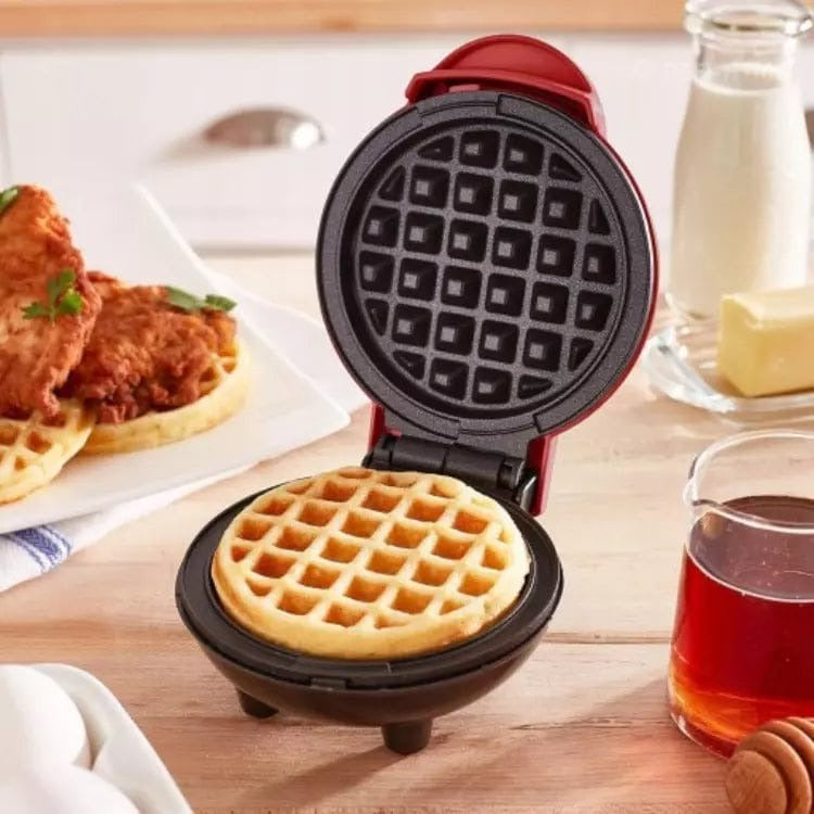 Compact Non-Stick Waffle Maker | Quick & Easy Breakfast Machine for Home