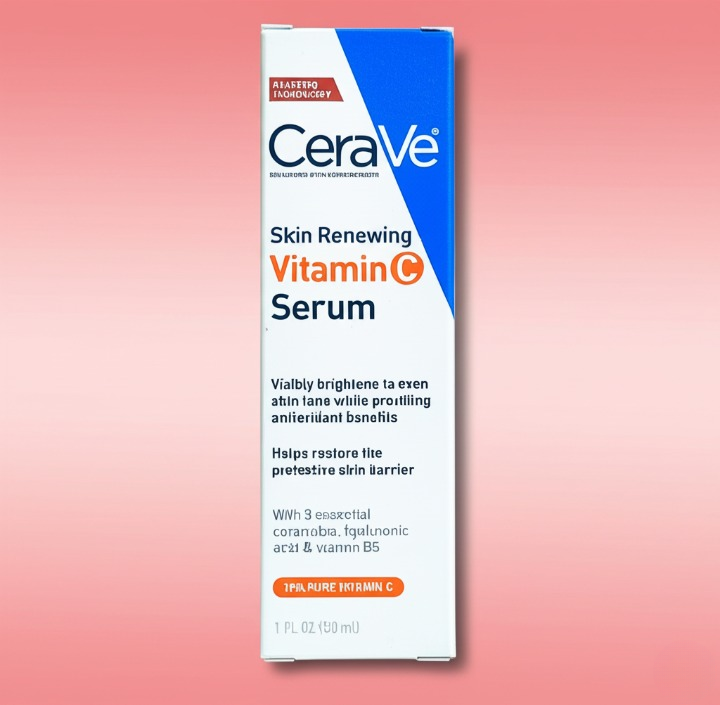 CeraVe Vitamin C Serum | Brightening & Hydrating Face Serum for Glowing Skin
