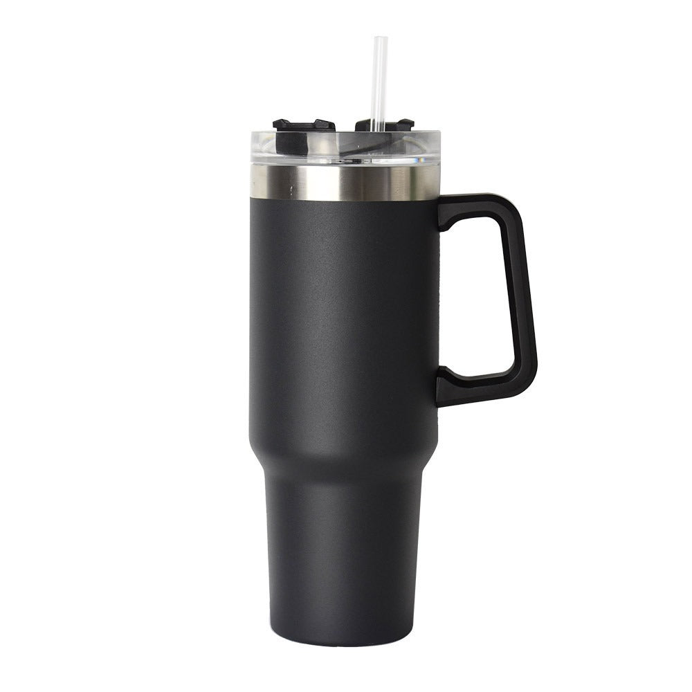 Stanley 40oz Steel Tumbler | Vacuum Insulated Cup with Straw for Hot & Cold