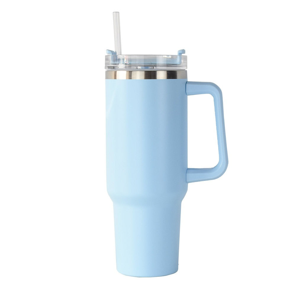 Stanley 40oz Steel Tumbler | Vacuum Insulated Cup with Straw for Hot & Cold