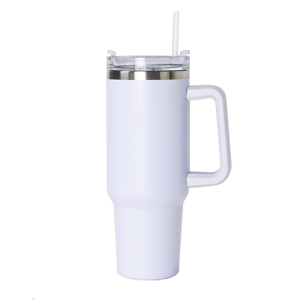 Stanley 40oz Steel Tumbler | Vacuum Insulated Cup with Straw for Hot & Cold