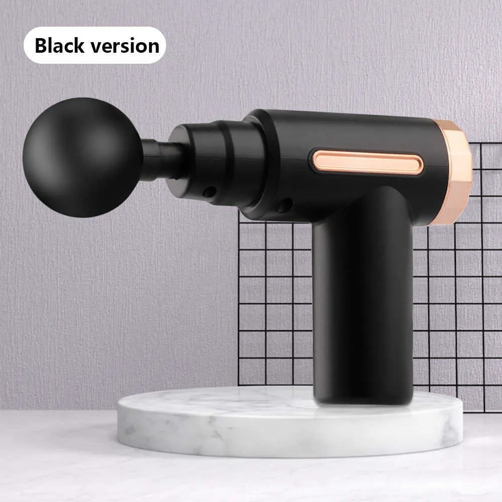 4-in-1 Deep Tissue Massage Gun | Electric Massager for Pain Relief & Relaxation