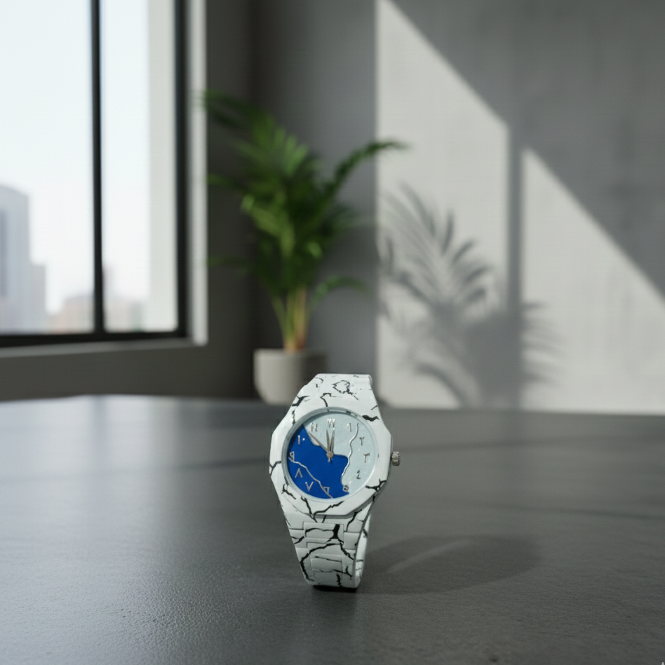 Tiger Aura Watch – Stylish, Durable, Comfortable Strap, Clear Display for Daily Use