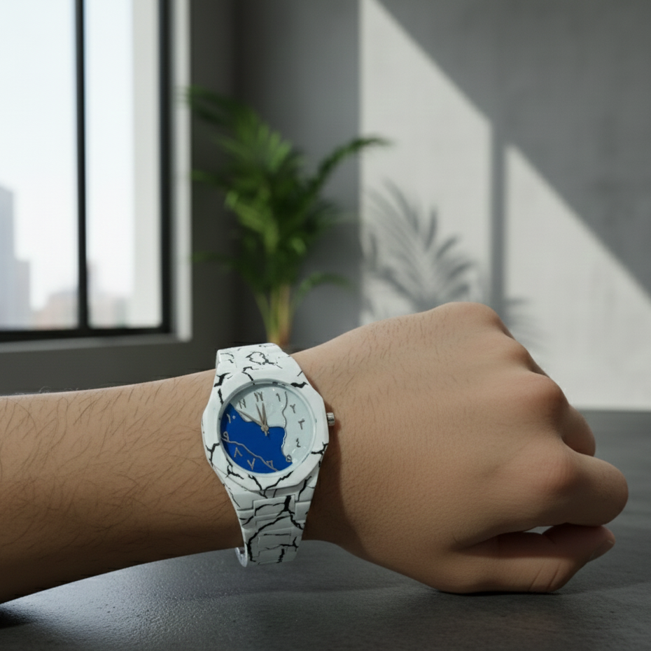 Tiger Aura Watch – Stylish, Durable, Comfortable Strap, Clear Display for Daily Use