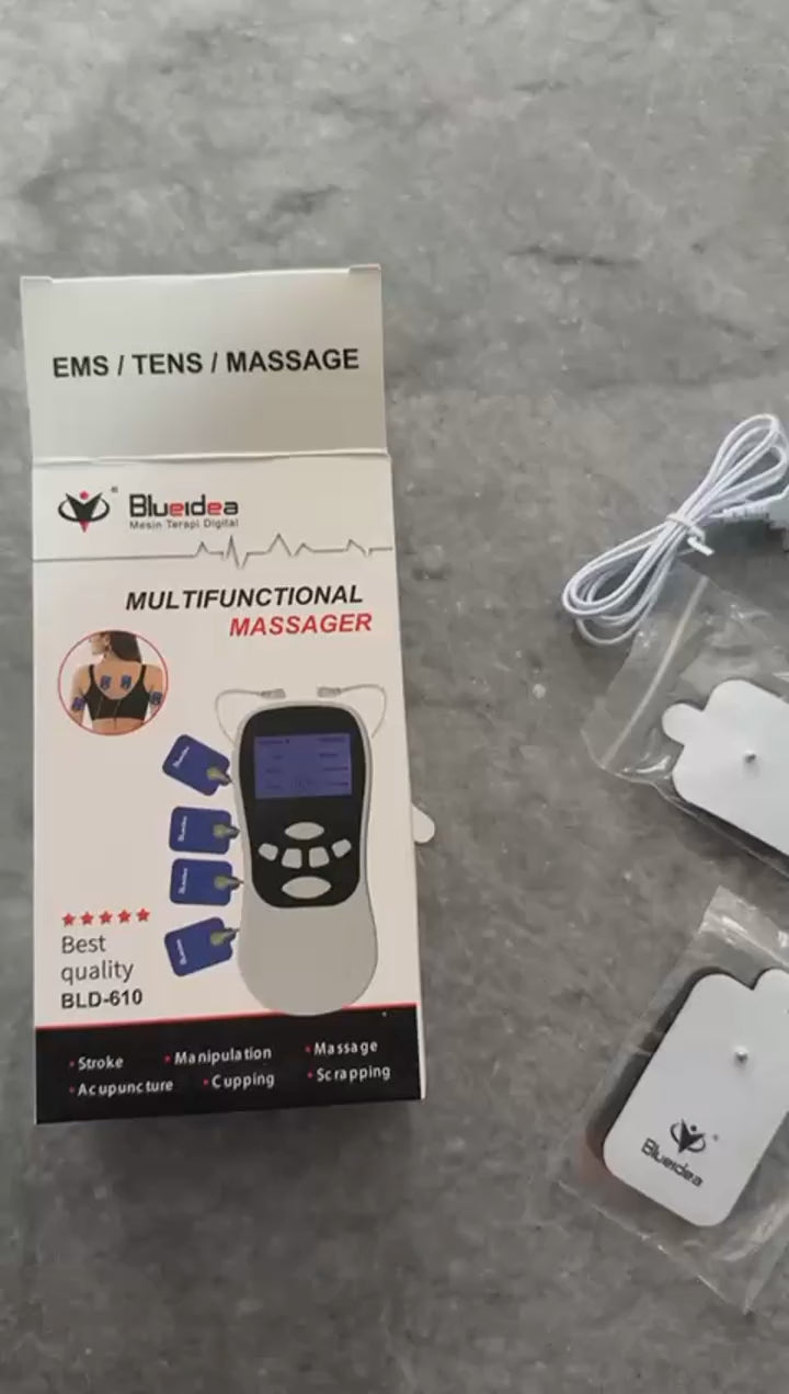 Digital Therapy Machine BLD-610 | Electric Pulse Massager for Pain Relief
