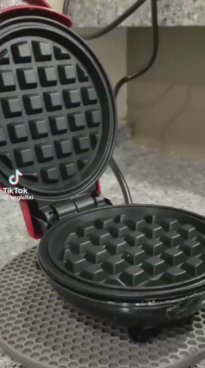 Compact Non-Stick Waffle Maker | Quick & Easy Breakfast Machine for Home